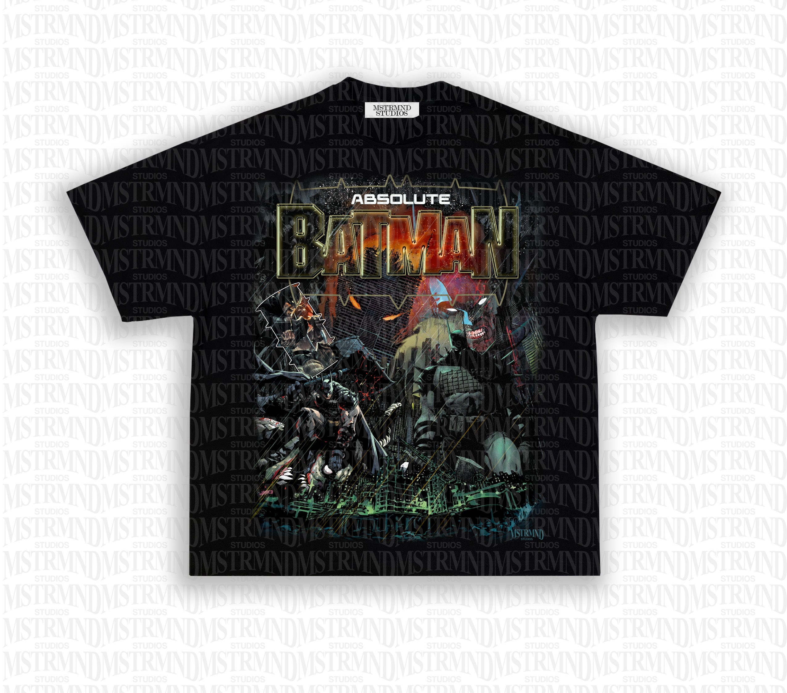 Batman Vintage Tee - Luxury Heavyweight Cotton | Distressed Look