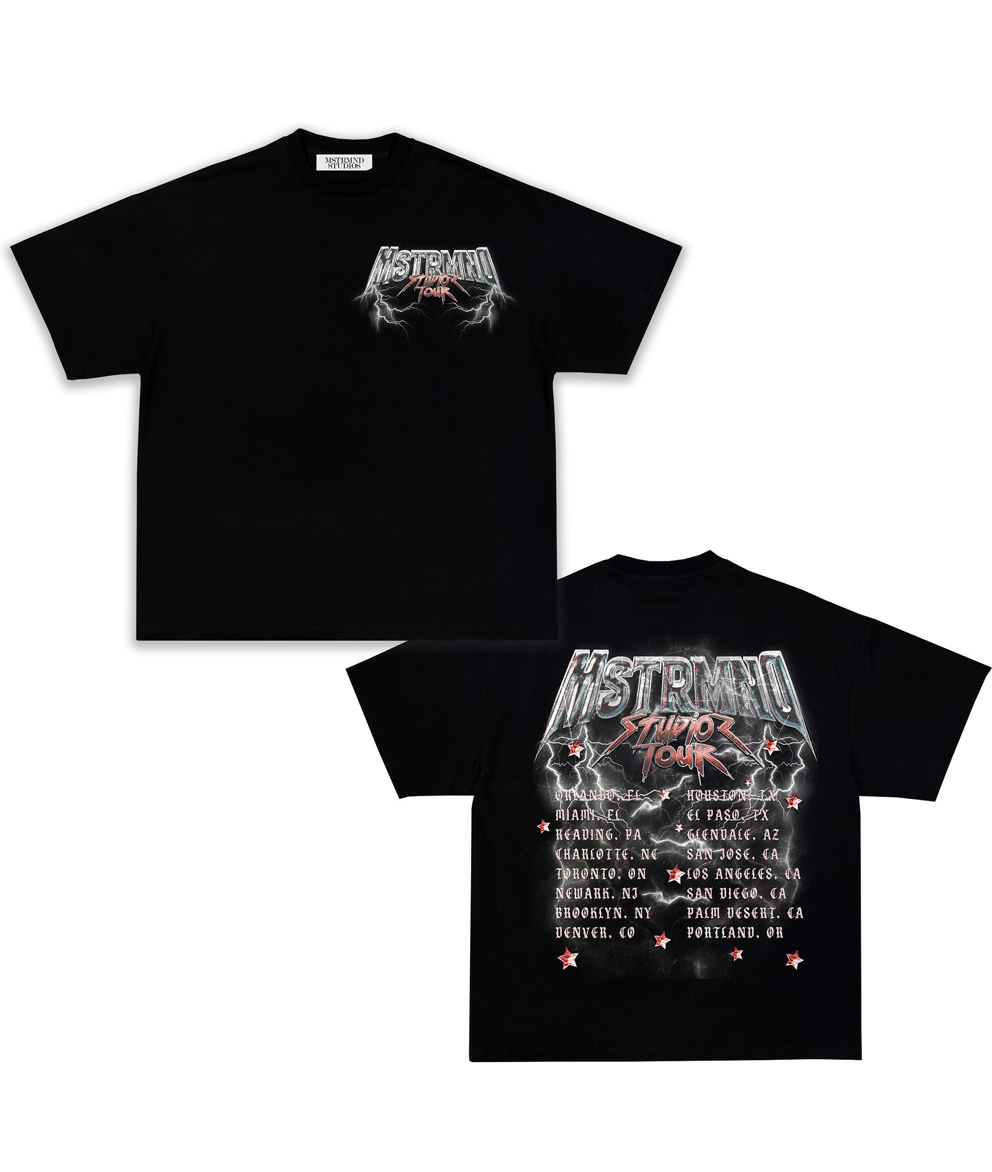 Studio Tour Tee (Black)