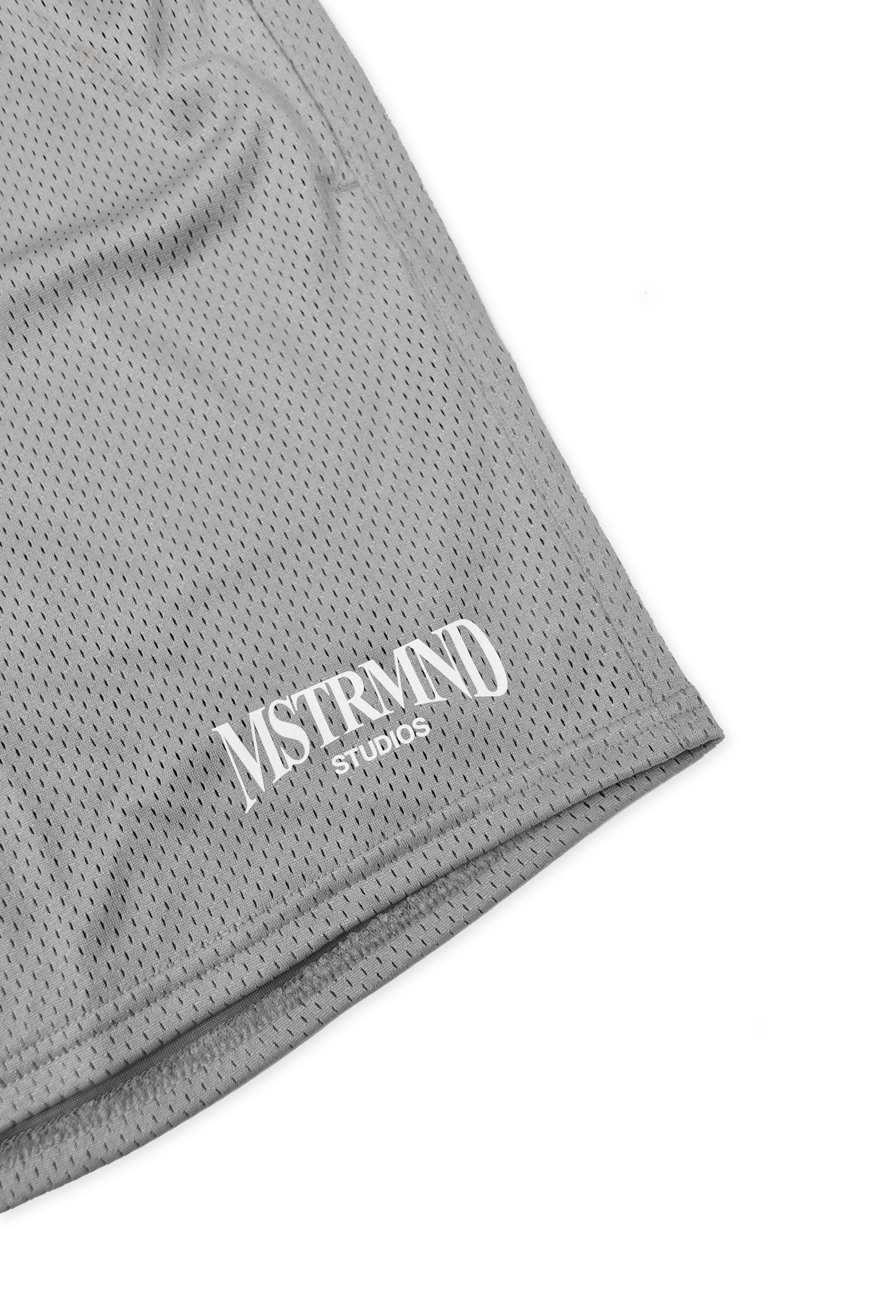 Mesh Shorts- Slate Silver