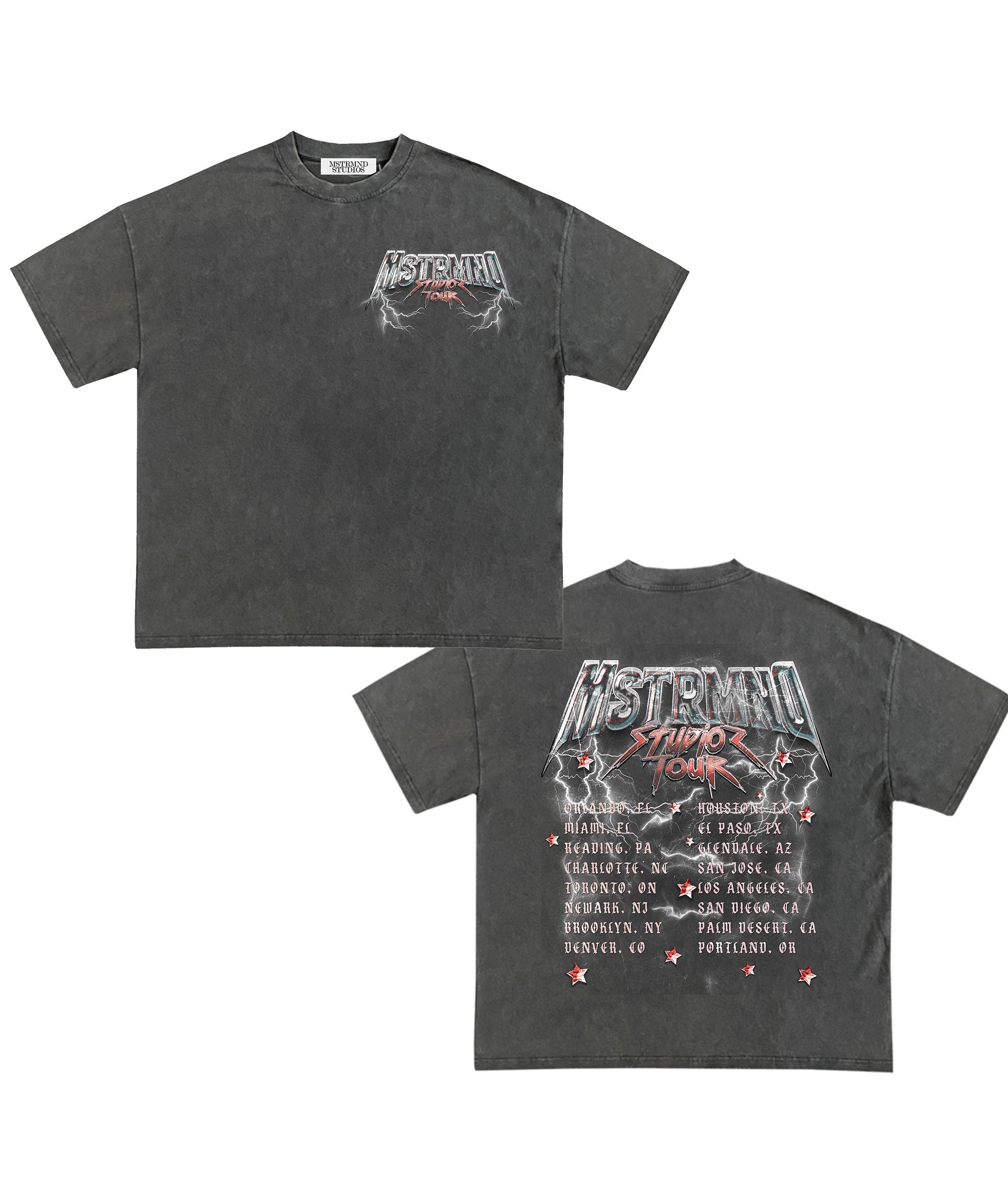 Studio Tour Tee (Ash Gray)